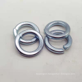 GB93 carbon steel zinc galvanized spring gasket spring lock washer